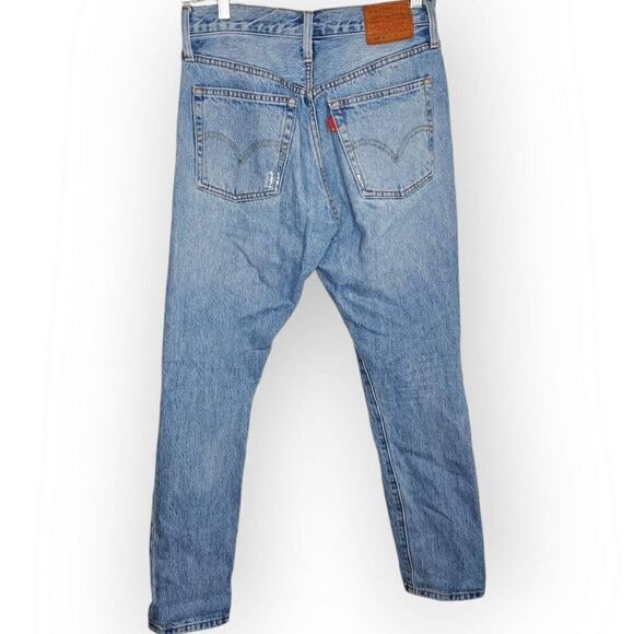 Levi's Premium 501 Women's Skinny Jeans in Can't Touch This Medium Wash size 25 - Picture 8 of 11